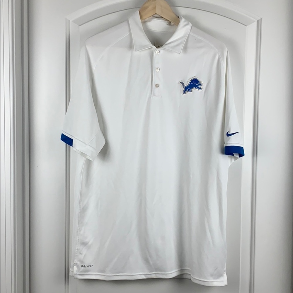 Men’s Nike Polo Detroit Lions OnField Apparel
